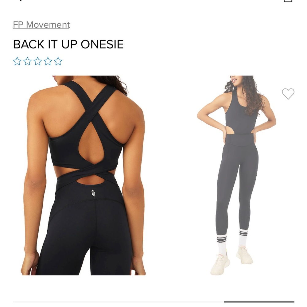 Free People Back It Up Onesie